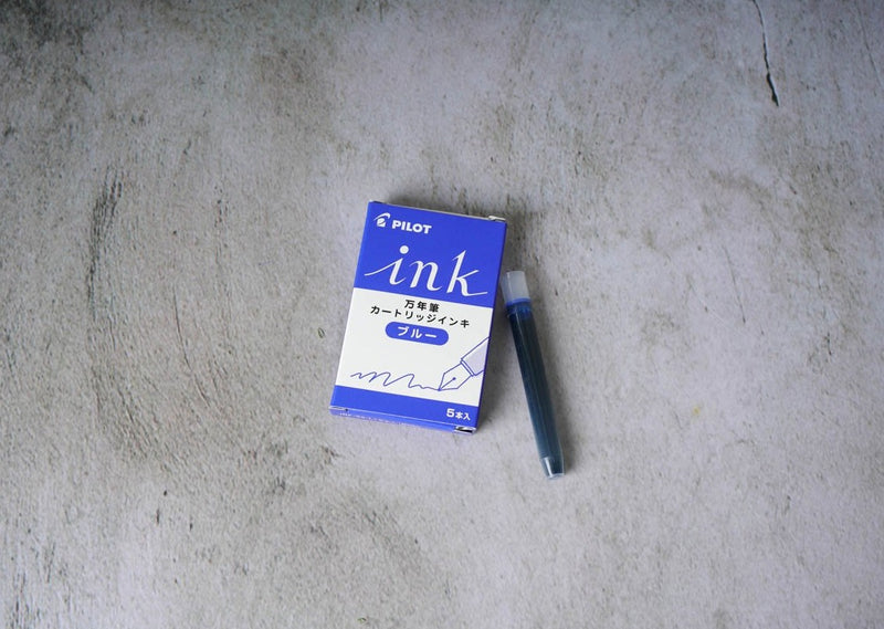 Pilot Ink Refill Cartridges - Set of 5 - Blue