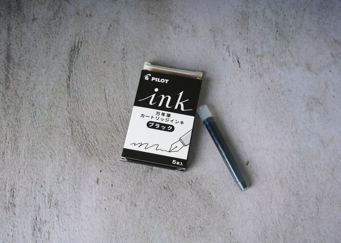 Pilot Ink Refill Cartridges - Set of 5 - Black
