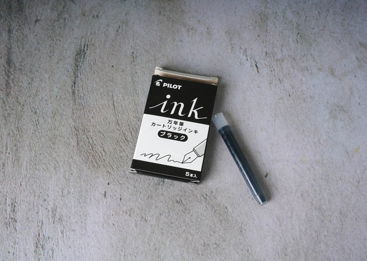 Pilot Ink Refill Cartridges - Set of 5 - Black