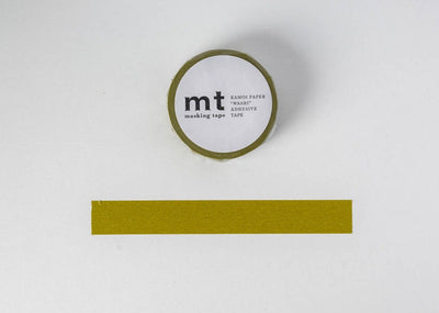 mt fab Washi Tape - Metallic Foil Stamp - piece gold – Yoseka