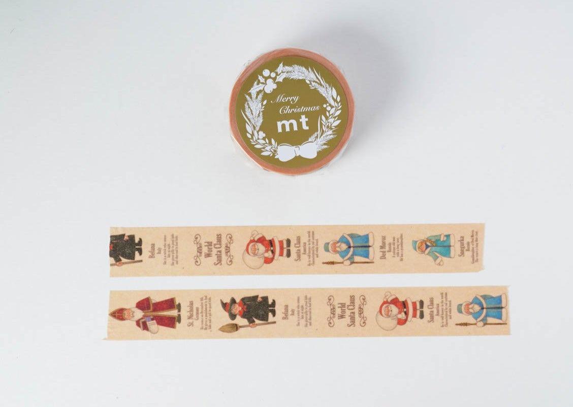 MT Washi Tape - Christmas - World Santa Collection