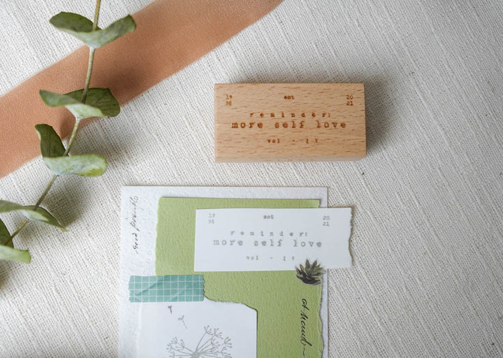 NYRET Design Vol.4 Dandelion Series Stamp - More Self Love