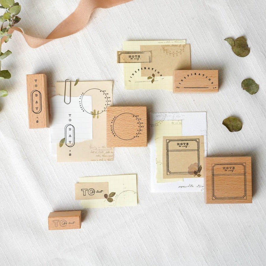 NYRET Design Vol.3 The Planner Series Stamps 