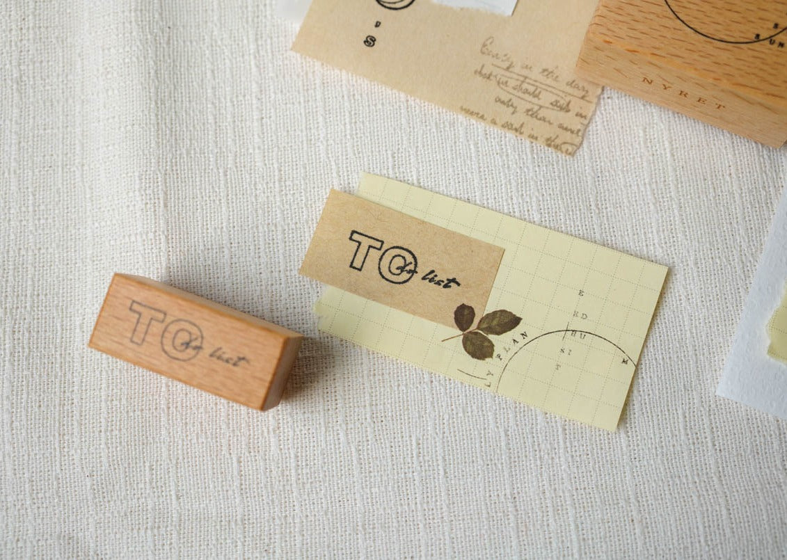 NYRET Design Vol.3 The Planner Series Stamps - To Do List