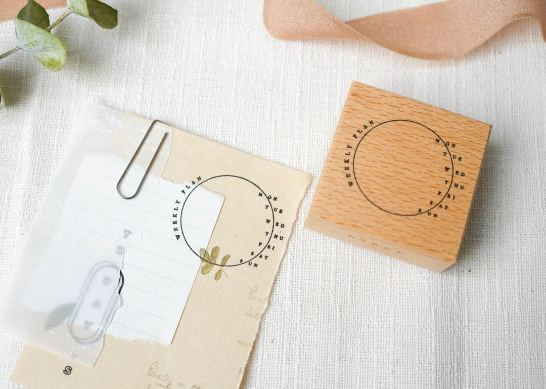 NYRET Design Vol.3 The Planner Series Stamps - Weekly Plan