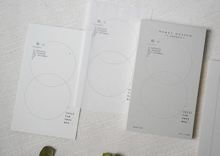 NYRET Design Vol.5 Endless Series Memo Pad 15