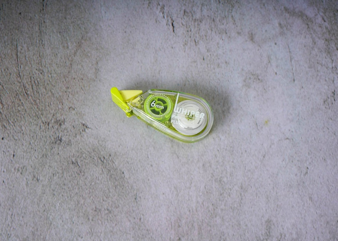 PLUS Whiper Petit Correction Tape - White Tape - 6mm