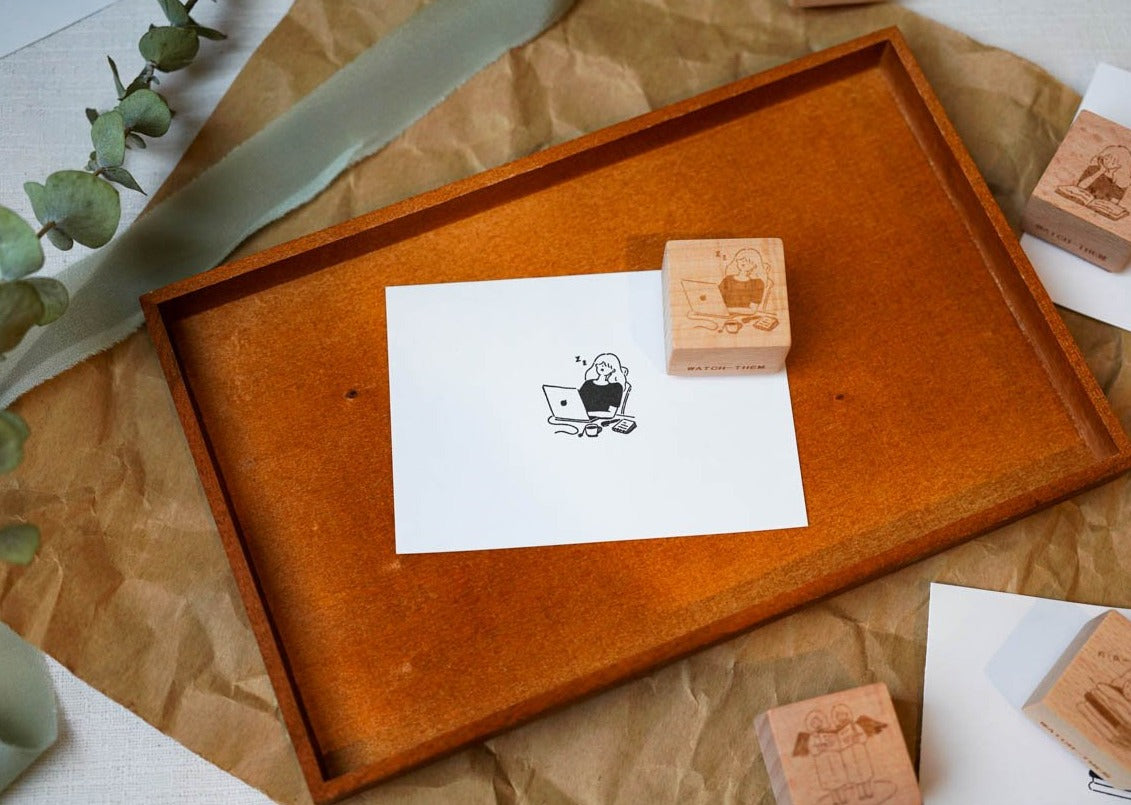 Watch_Them Girls Series Stamp - It's Monday