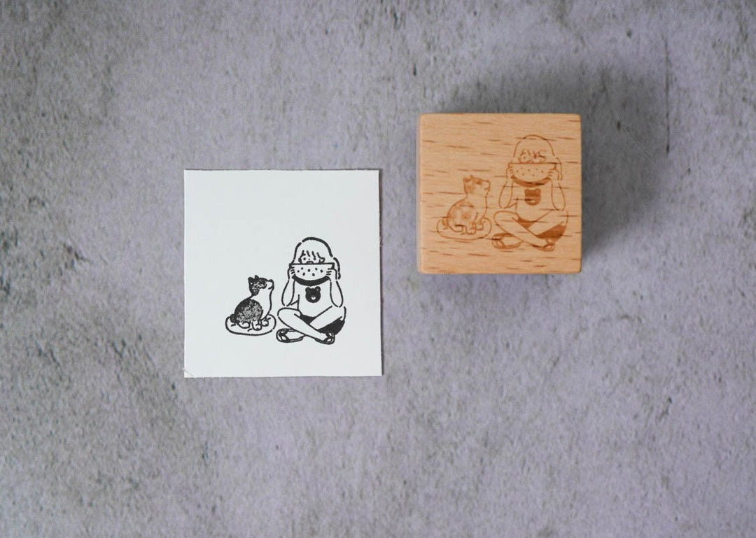 Watch_Them Girls Series Stamp - Dog 