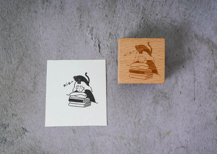 Watch_Them Girls Series Stamp - Cat