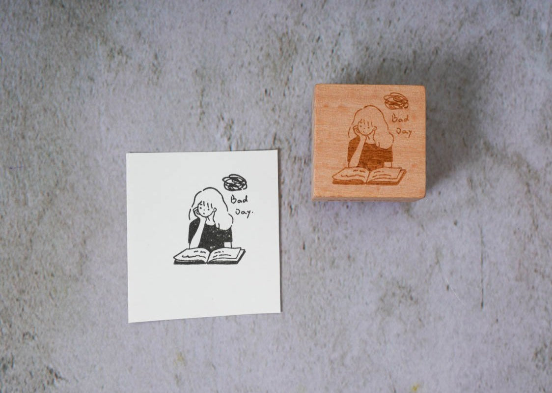 WATCH_THEM Girls Series Stamp - Bad Day
