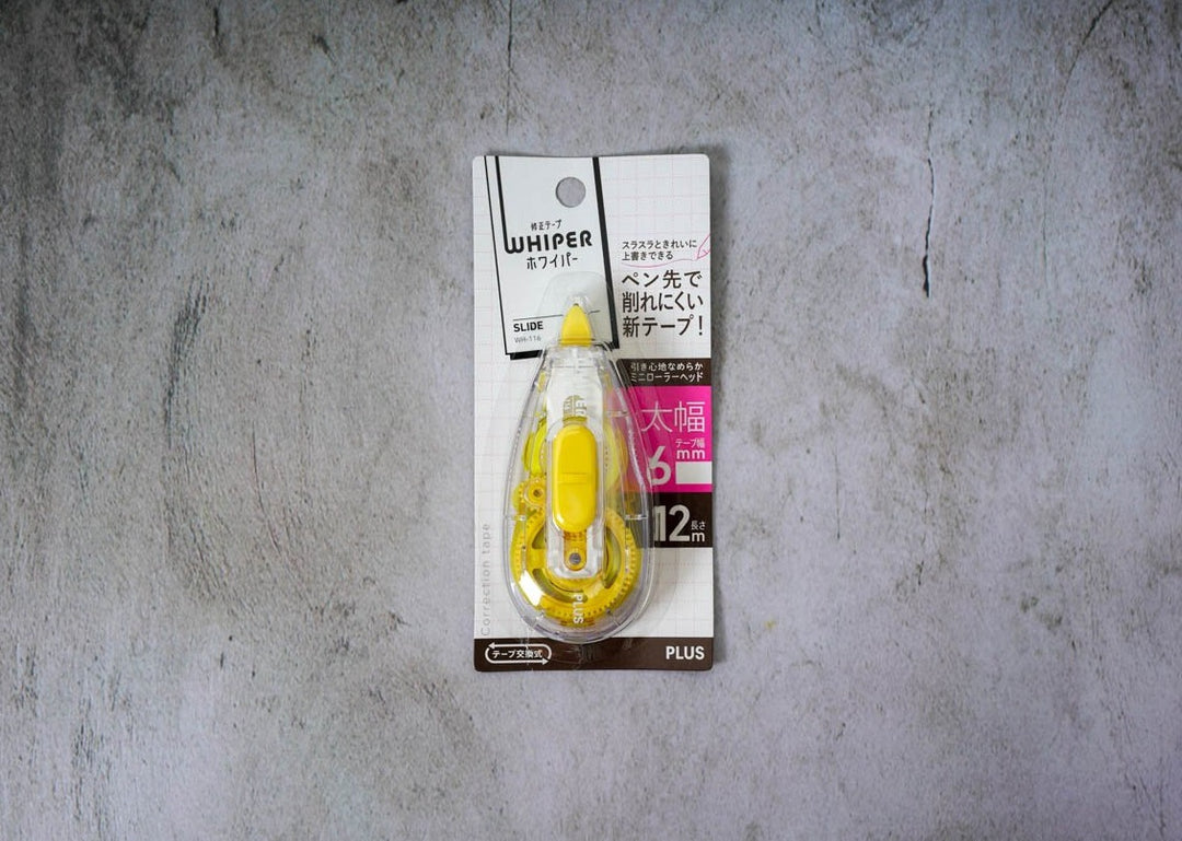 PLUS Whiper Correction Tape - White Tape - 6mm