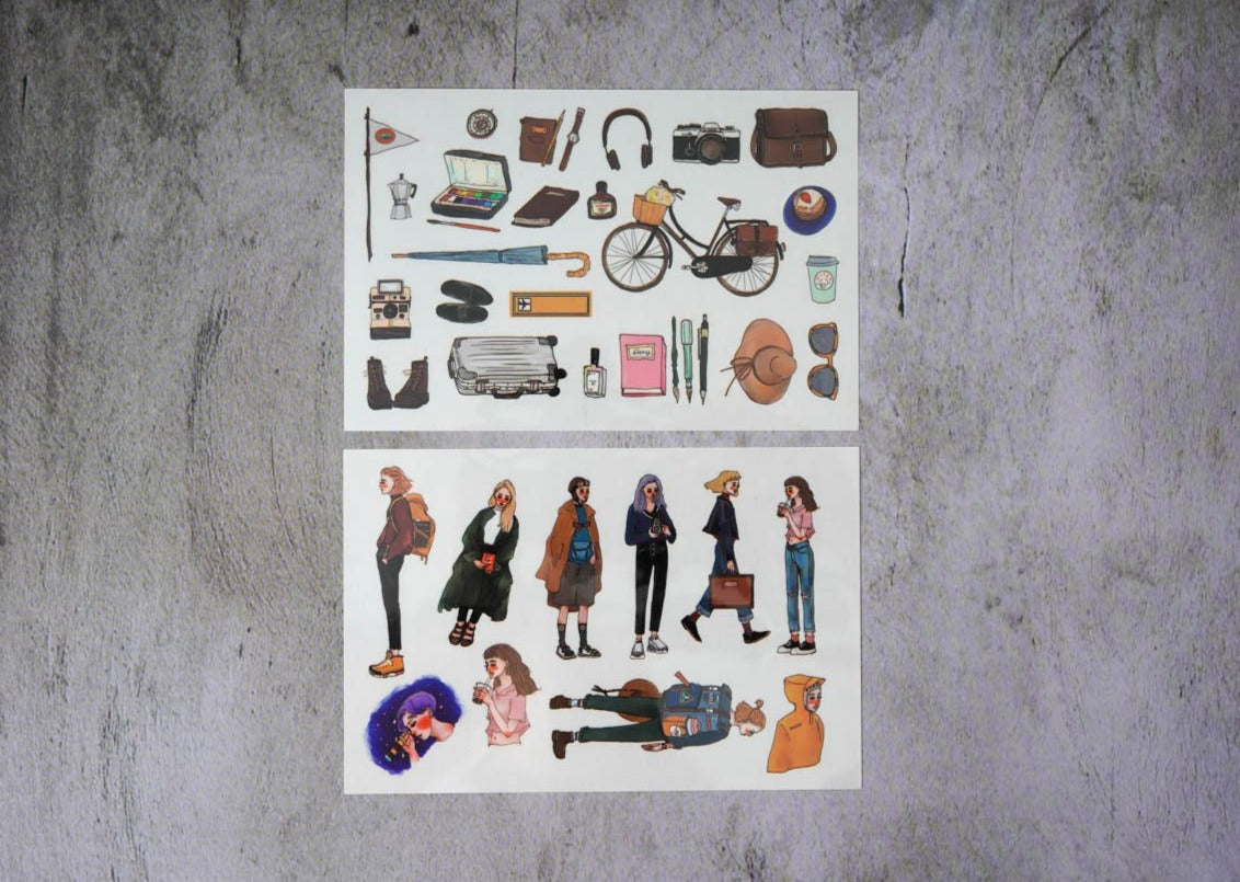 La Dolce Vita Transfer Sticker - Bon Voyage