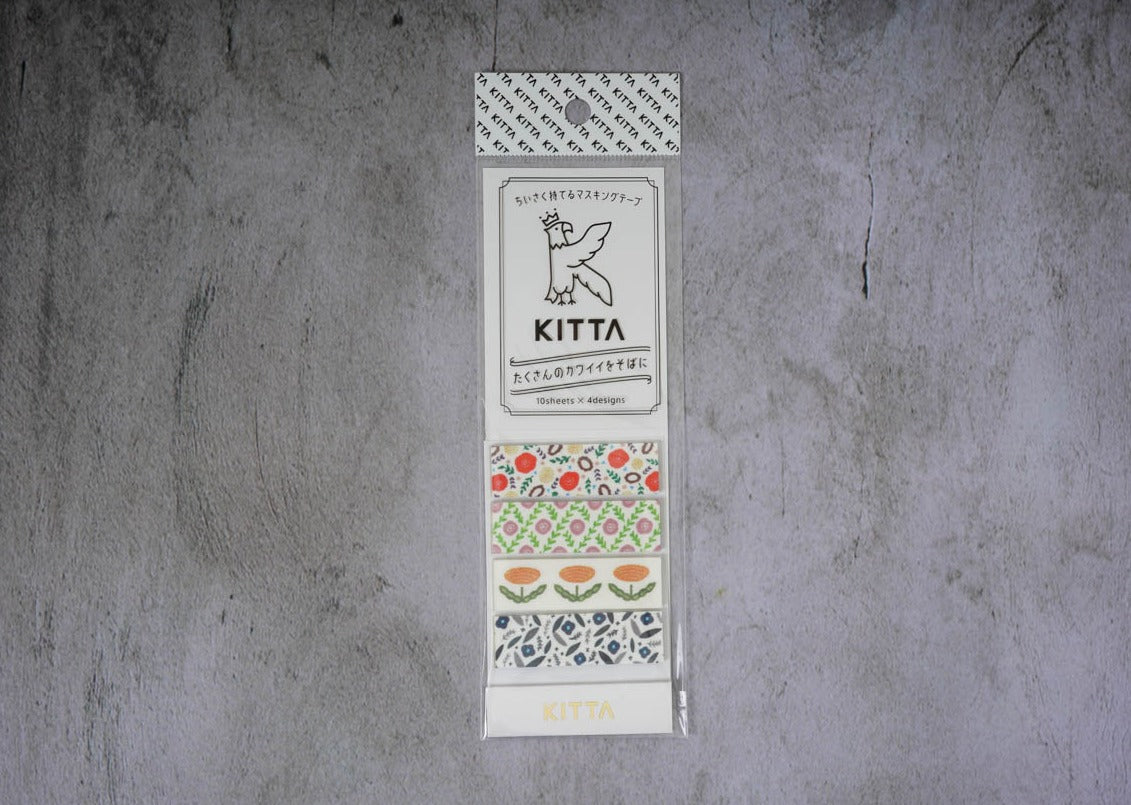 KITTA Washi Tapes - Flower 3