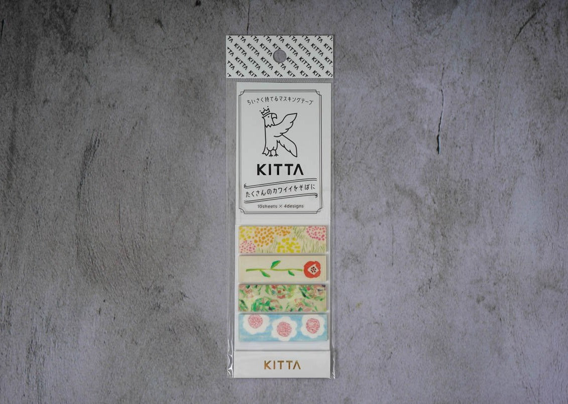 KITTA Washi Tapes - Flower 2 