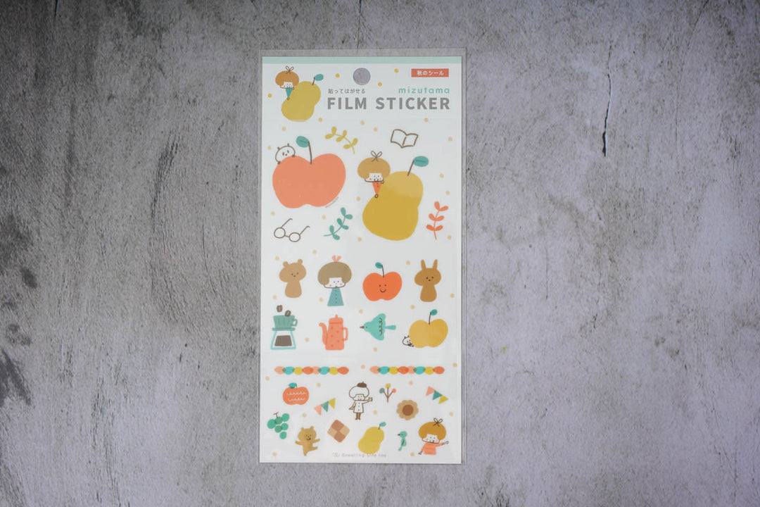 Mizutama Film Sticker - Fall