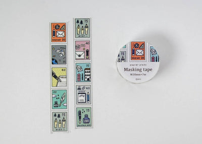 Papier Platz x Eric Washi Tape - Stamp 
