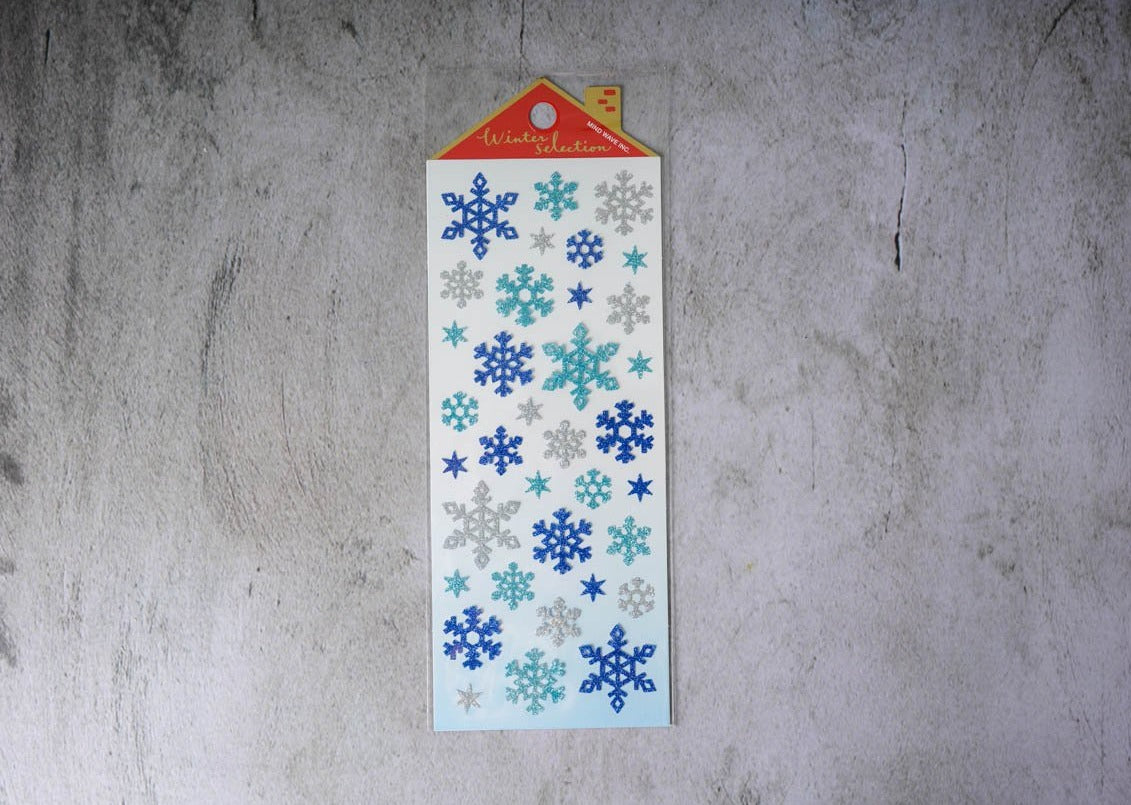 Mind Wave Limited Winter Selection Stickers - Glitter Crystal 