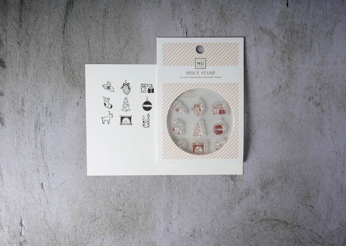 MU Christmas Limited Splice Clear Stamps - Ornaments 