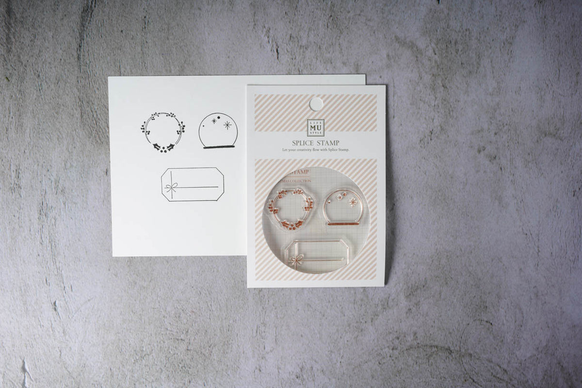 MU Christmas Limited Splice Clear Stamps - Frames