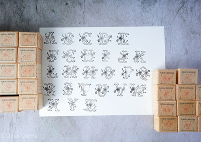 Classiky Alphabet Stamp Set - Large