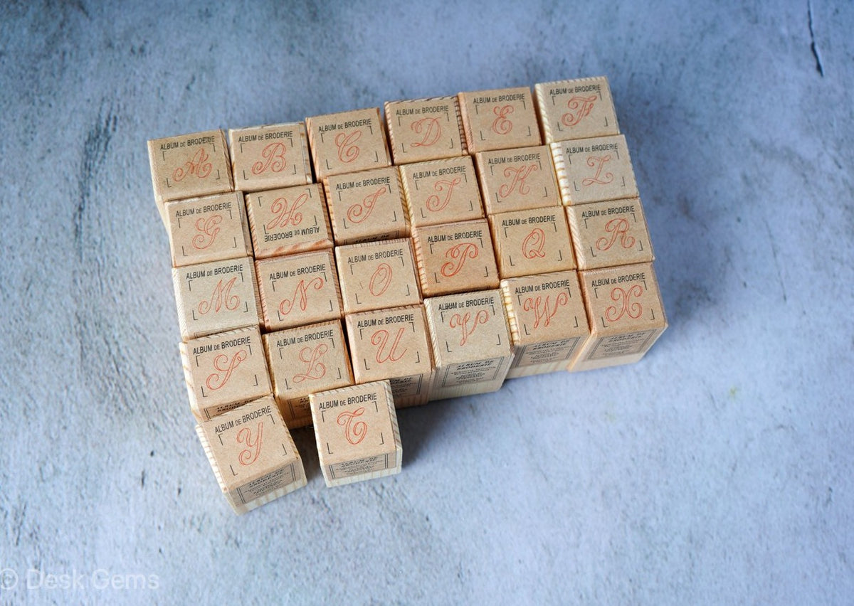 Classiky Alphabet Stamp Set Small