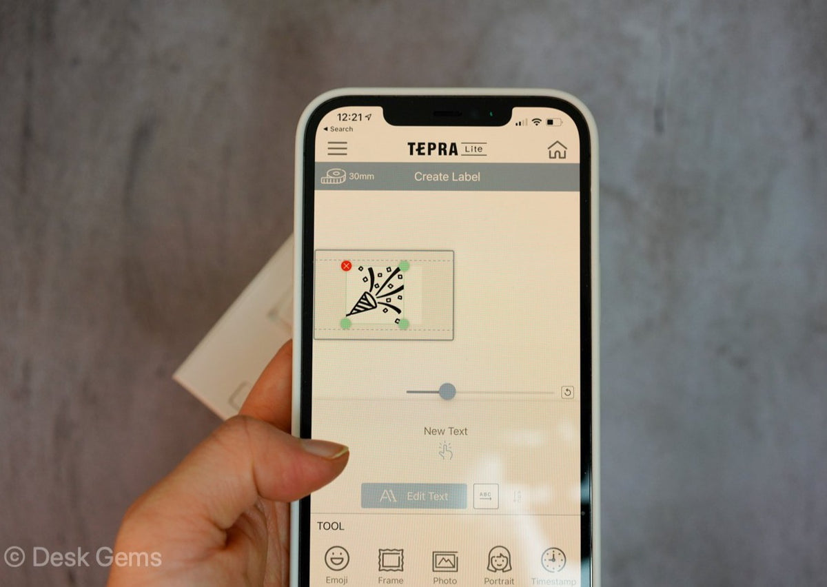 King Jim Portable Label Printer (Tepra Lite) - app