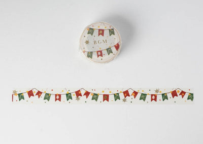 BGM Christmas Limited Edition Washi Tapes - Decorations 