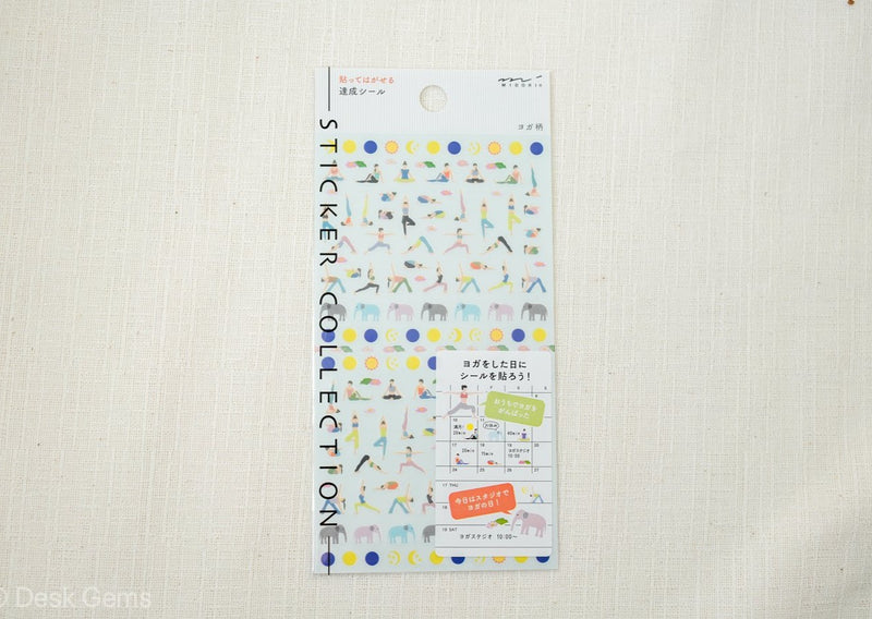 Midori Planner Sticker - Yoga