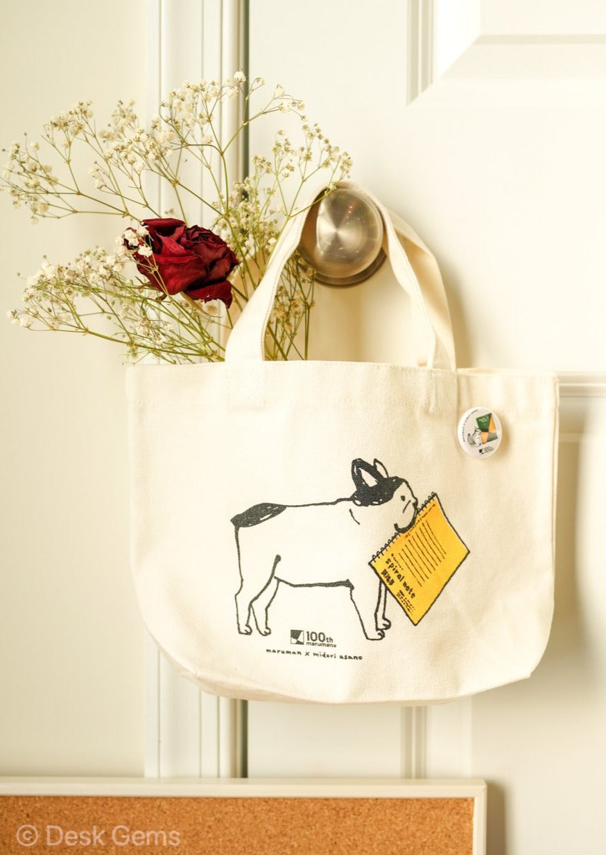 Maruman 100th Anniversary Canvas Tote Bag - small