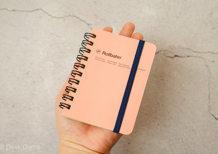 Rollbahn Notebook - Blush Pink - Mini 