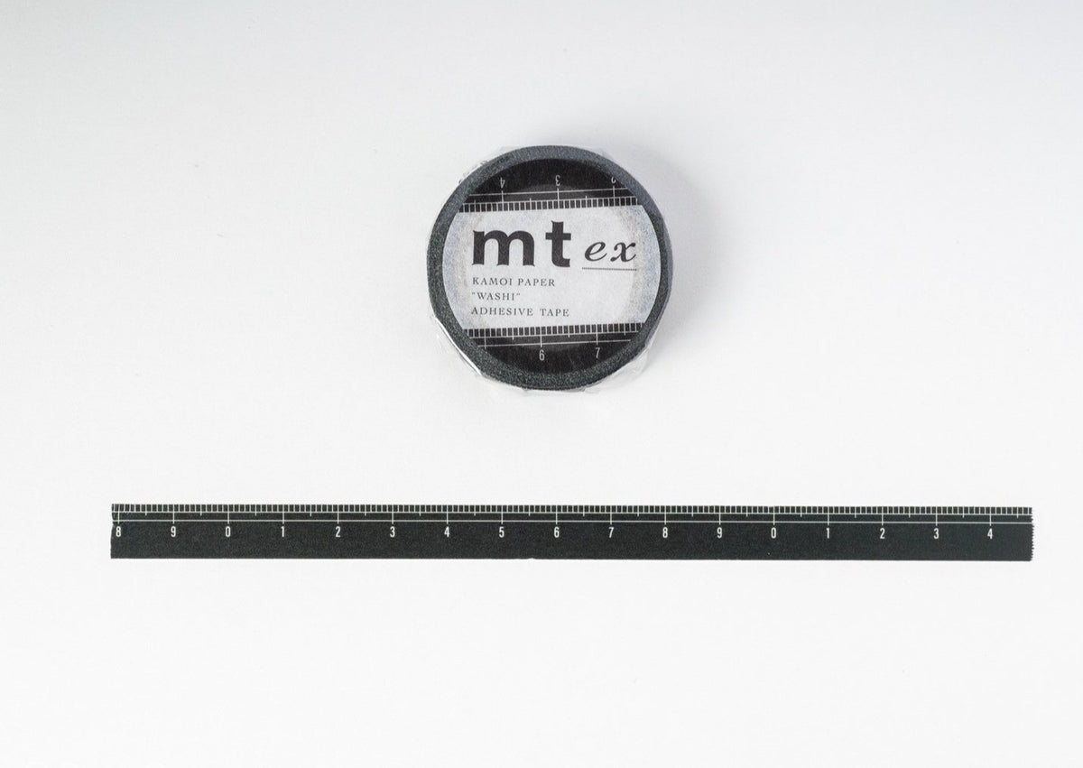 MT Washi Tape - Black Ruler