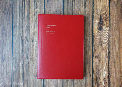 Mark's 3 Year Diary Red
