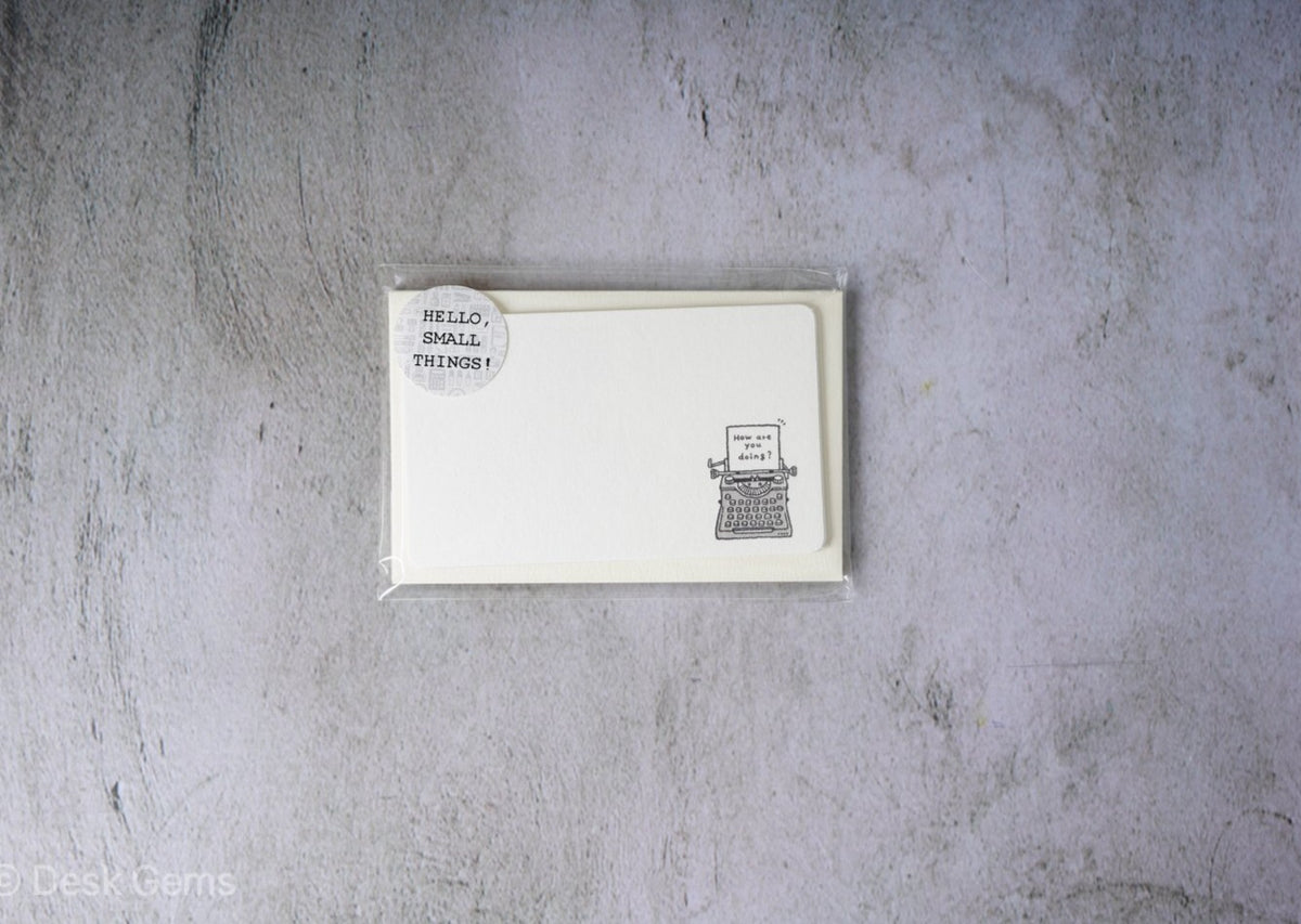 Papier Platz × Eric Mini Letter Set - Typewriter