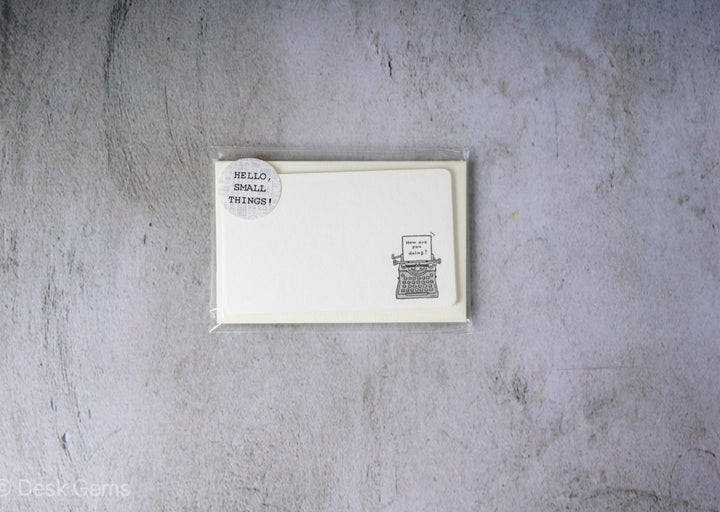 Papier Platz × Eric Mini Letter Set - Typewriter
