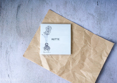 Papier Platz × HUTTE Sticky Notes - Blue Hyacinth 
