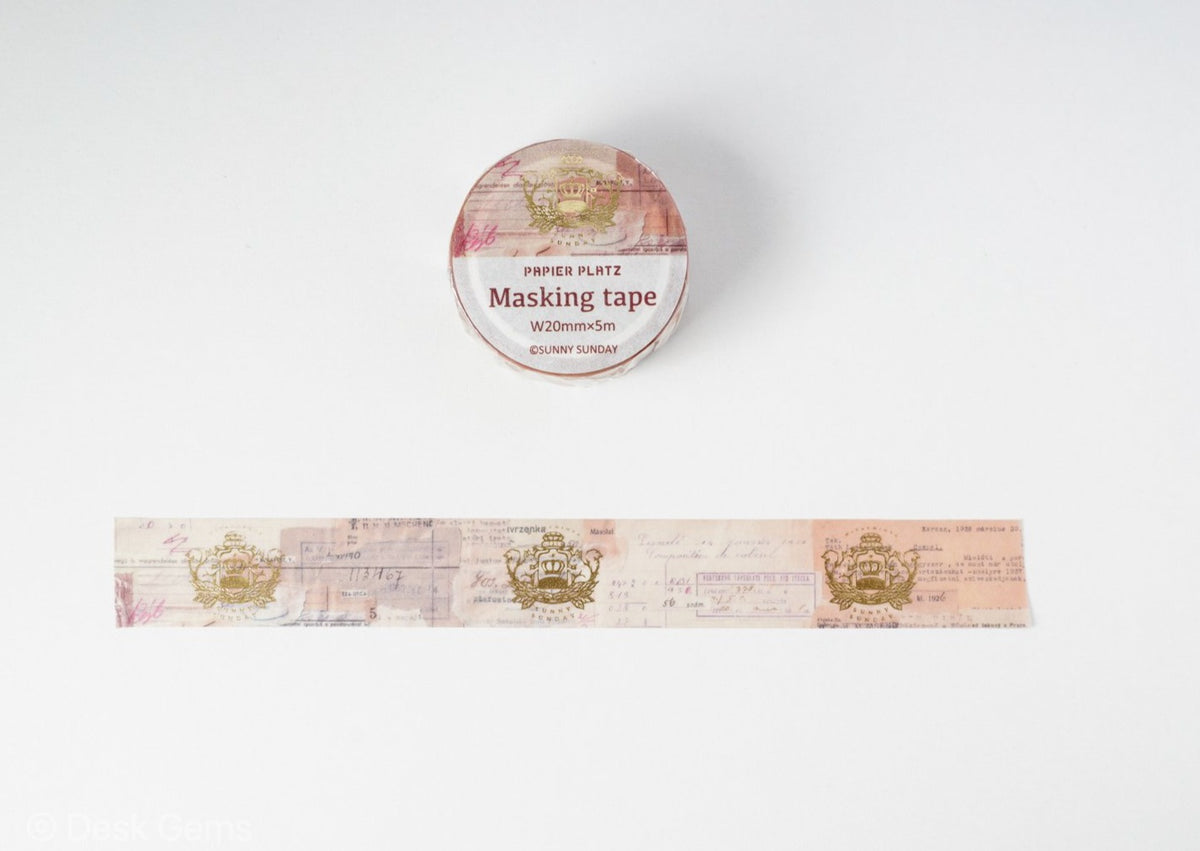 Papier Platz x Sunny Sunday Washi Tape - Rogo