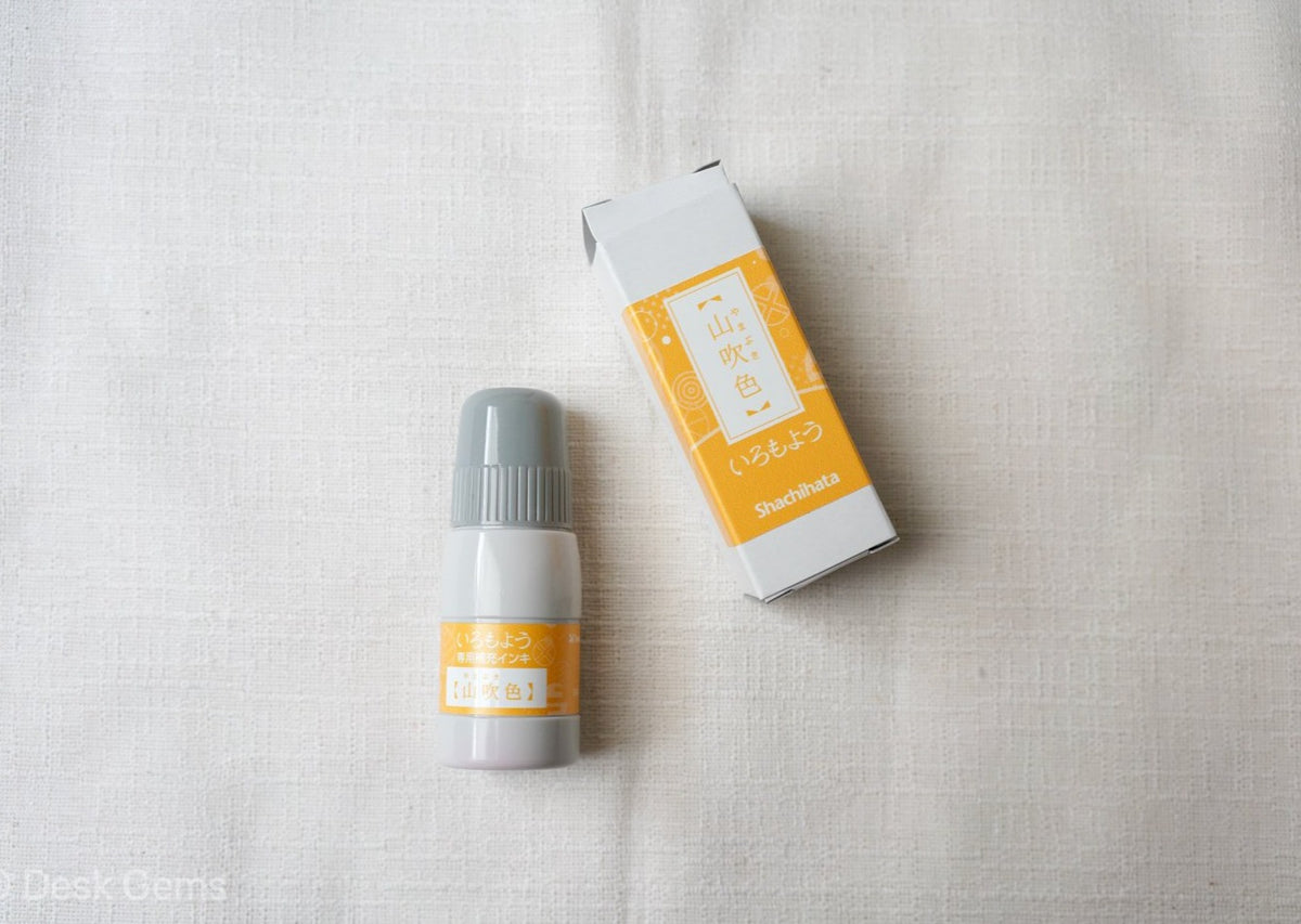 Shachihata Iromoyo Ink Pad Refill - Bright Yellow