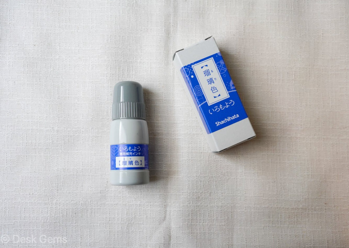 Shachihata Iromoyo Ink Pad Refill - Lapis Lazuli