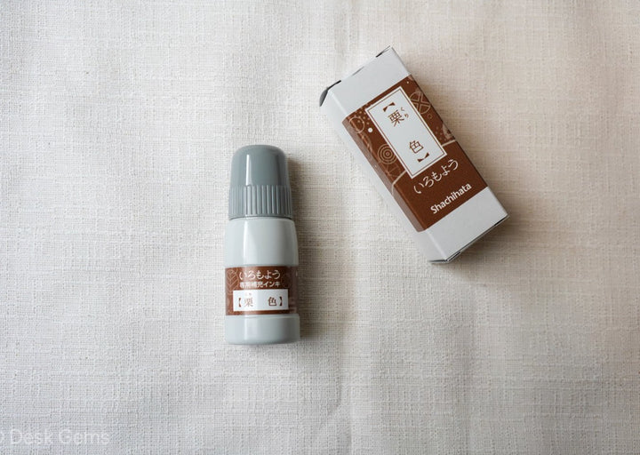 Shachihata Iromoyo Ink Pad Refill - Chestnut