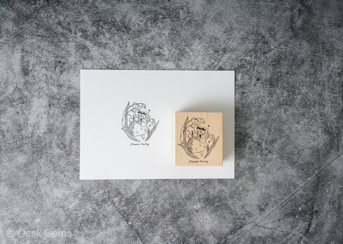 Like Studio Vol.4 The Garden Rubber Stamps - Flower Fairy 