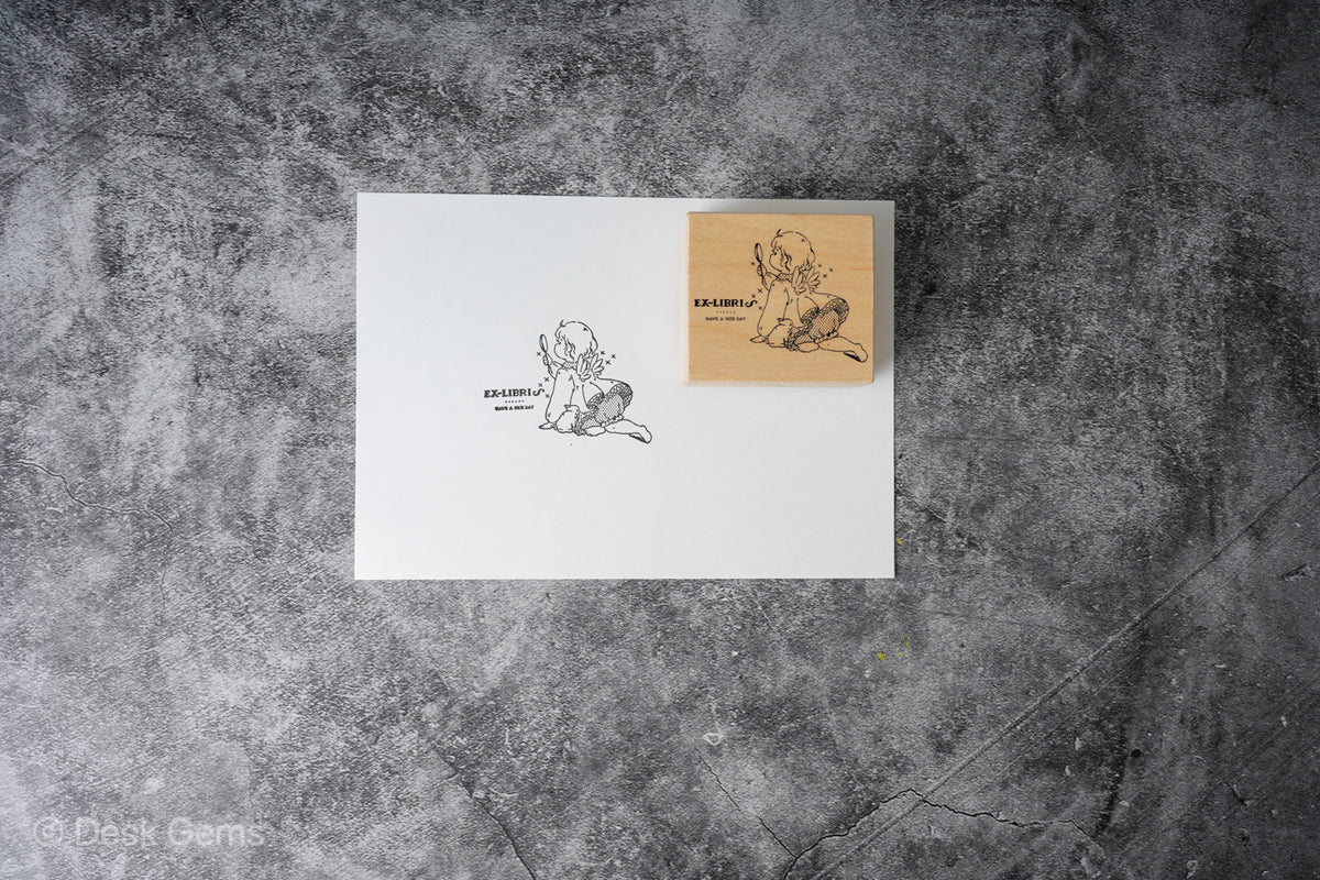 Like Studio Vol.4 The Garden Rubber Stamps - Curious Fairy