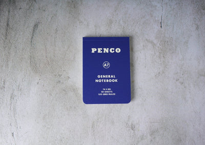 Penco General Notebook - A7 - Navy
