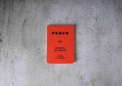 Penco General Notebook - A7 - Red