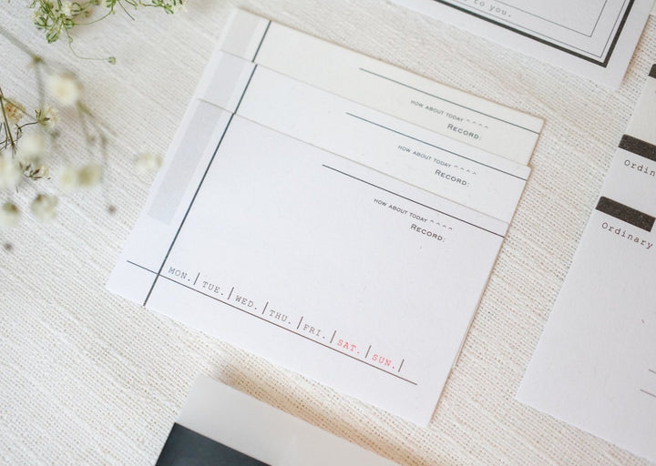 Like Studio Note Cards - Fragmented Time (Short))