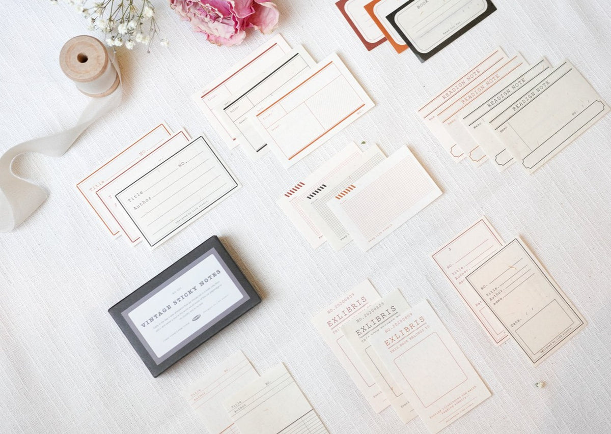 Like Studio Vintage Note Cards -Warm Color 