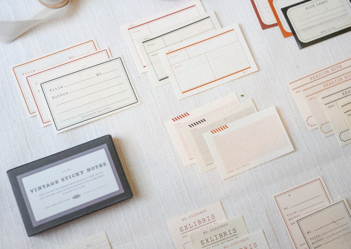 Like Studio Vintage Note Cards -Warm Color 