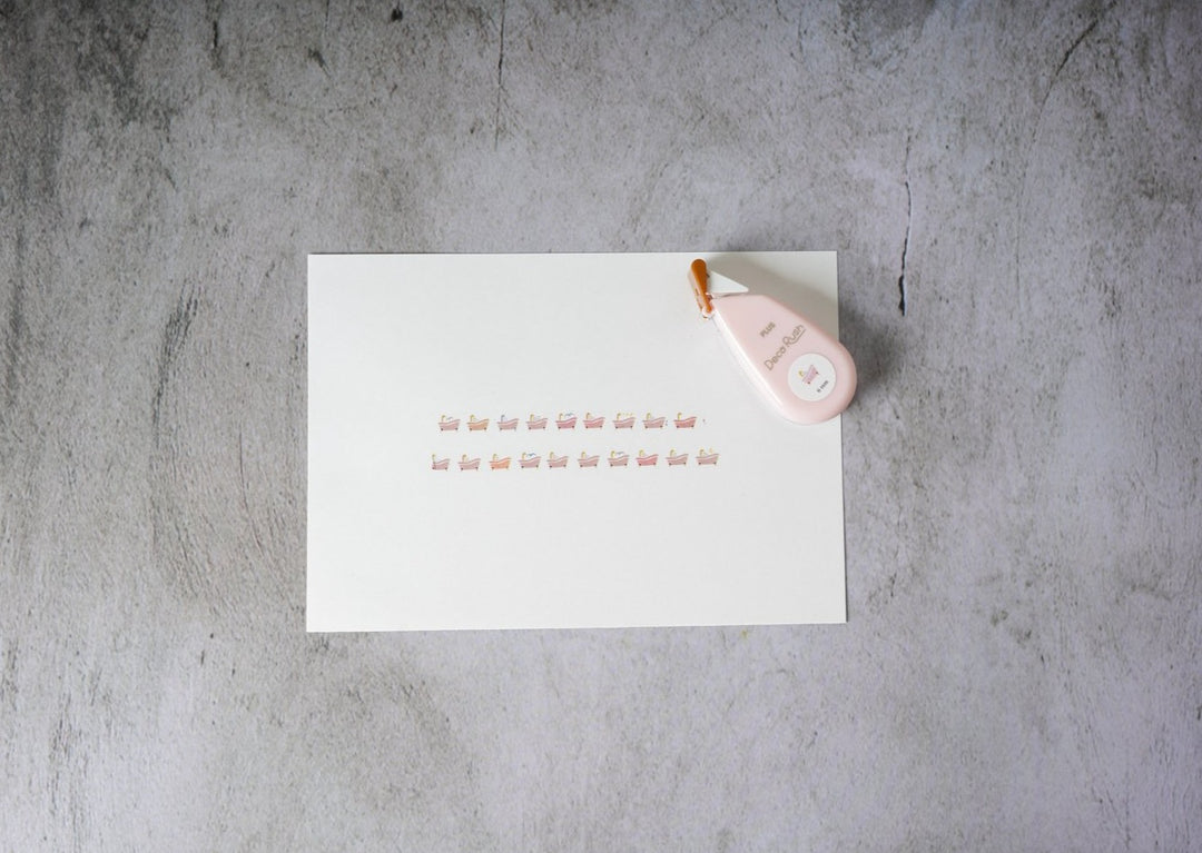 PLUS Petit Deco Rush Tape (2021 New Varieties) - Bath