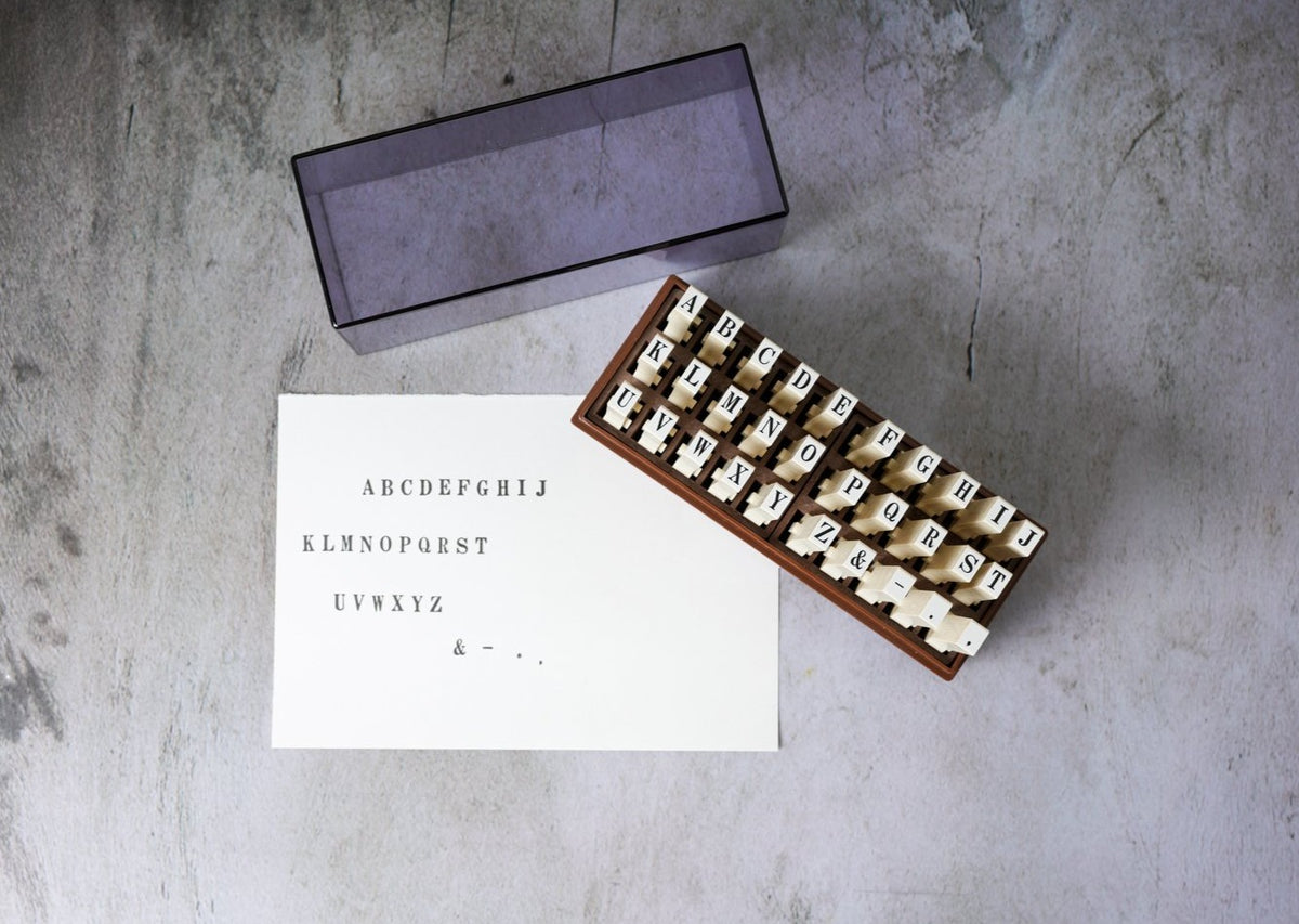 SANBY Endless Stamp Set - Alphabet