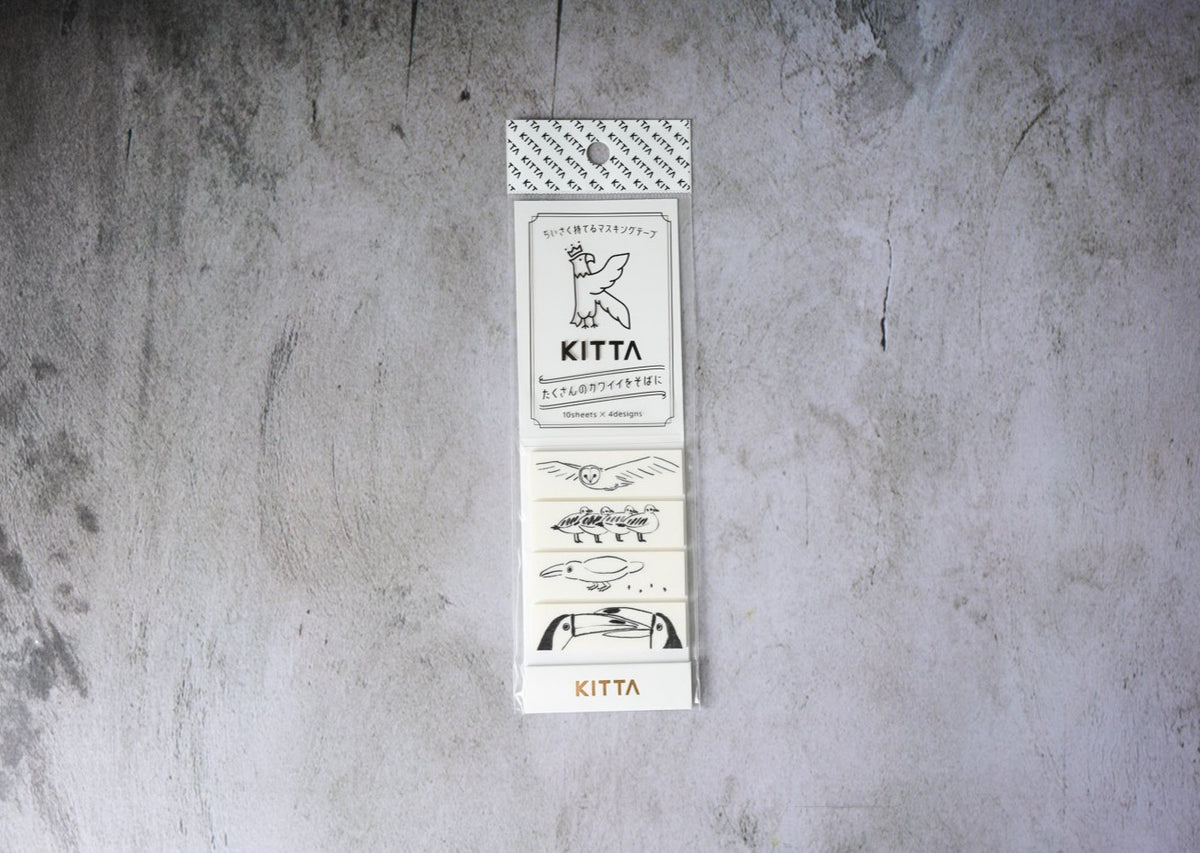 KITTA Washi Tapes - Bird 